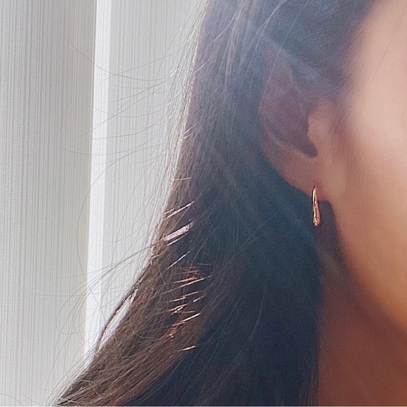 Large Teardrop Earrings - Picture 6 of 6